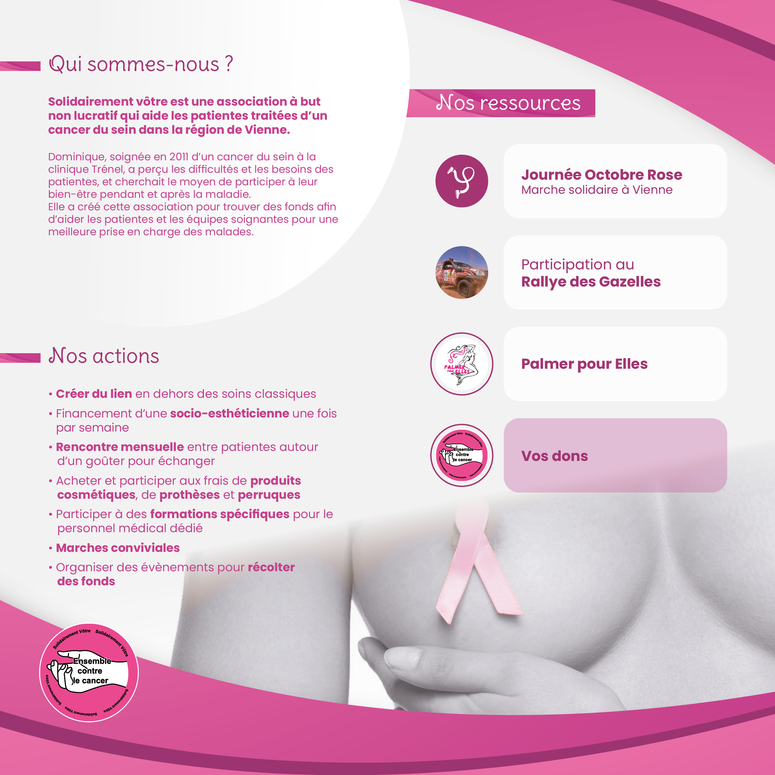 flyer de l'association